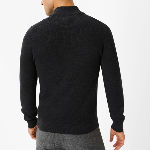 Brax Men’s Sweater - Black - Style: JOHN - Picture 3 of 7